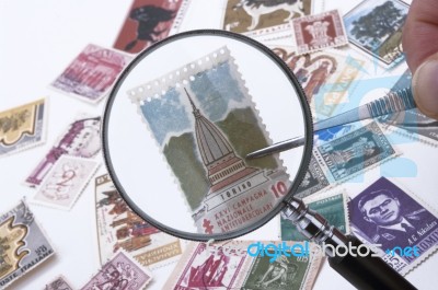 Stamps Stock Photo