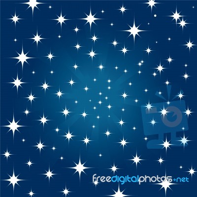 Star Sky Background Stock Image