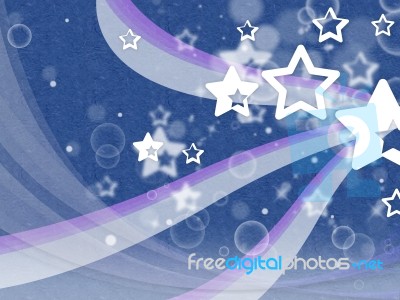 Stars Background Shows Night Sky And Constellations
 Stock Image