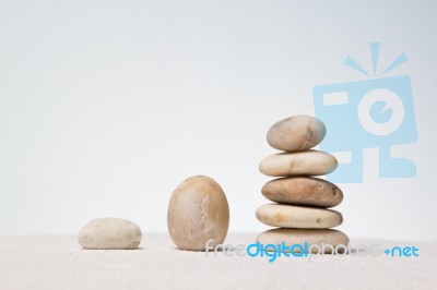 Stones Stacked Stock Photo Stones Stacked Stock Photo