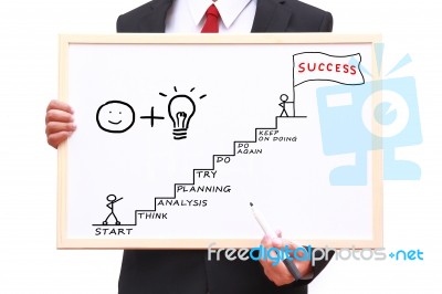 Success Is Target Stock Photo
