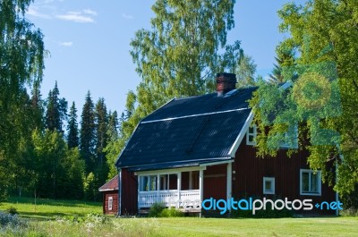 Summer In Sweden Stock Photo
