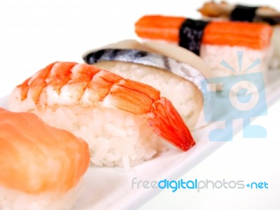 Sushi Set  Stock Photo