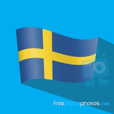 Sweden Flag Stock Image