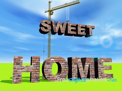 Sweet Home Stock Image