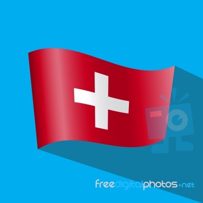Switzerland Flag Stock Image