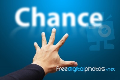 Take A Chance Stock Photo