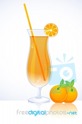 Tangy Orange Juice Stock Image
