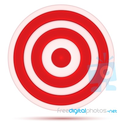 Target Board Stock Image