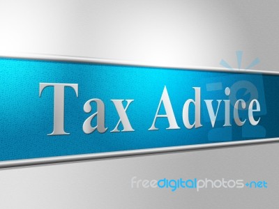 Tax Advice Means Excise Helps And Faq Stock Image