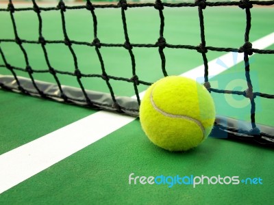 Tennis Ball Stock Photo