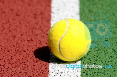 Tennis Ball Stock Photo