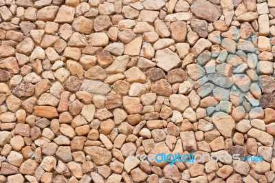 Texture Of Old Stone Wall For Background Stock Photo