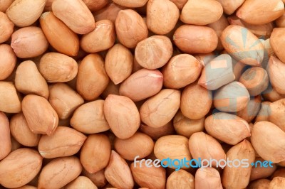 Texture Of Peanuts Stock Photo