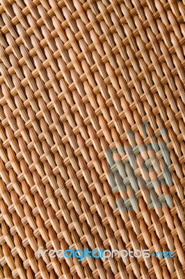 Texture Of Synthetic Rattan Weave Stock Photo