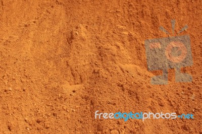 Texture Red Earth Stock Photo