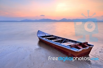 Thai Longtail Boat Stock Photo