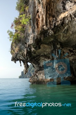 The Cave Of James Bond Island, Phang Nga, Thailand Stock Photo