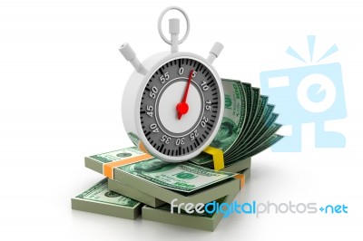 Time And Money Stock Image