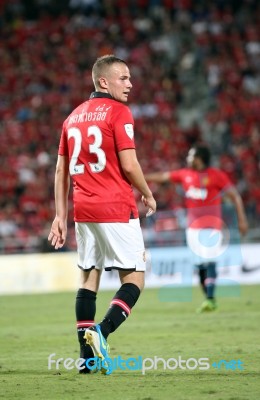 Tom Cleverley Of Manchester United Stock Photo