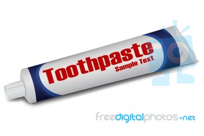 Toothpaste Tube Stock Image