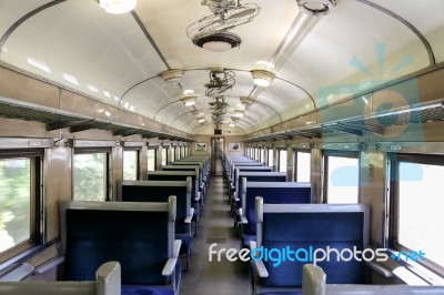 Train Seats Stock Photo