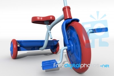 Tricycle Stock Image