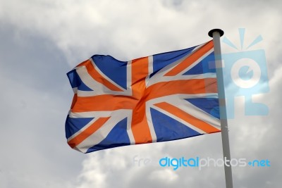 UK Flag Stock Photo