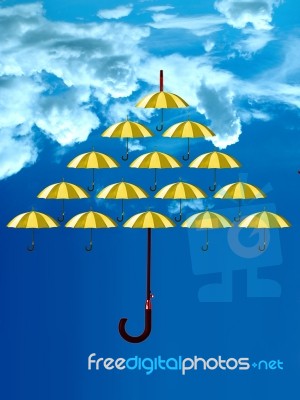 Umbrella Stock Photo