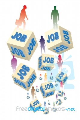 Unemployment And Jobs Stock Image