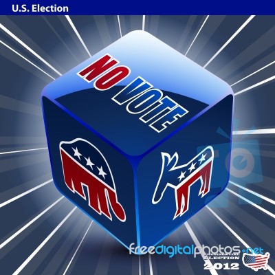US Presidential 2012 Election Stock Image