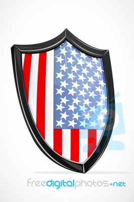 USA Shield Stock Image