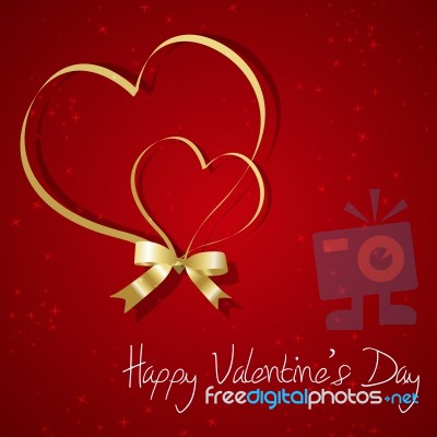 Valentine Card Stock Image