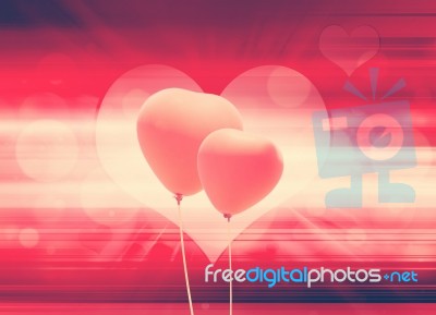Valentines Day  Background Stock Photo