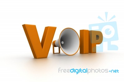 Voice Over IP Stock Image