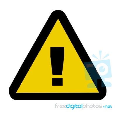 Warning Danger Sign Stock Image Warning Danger Sign Stock Image