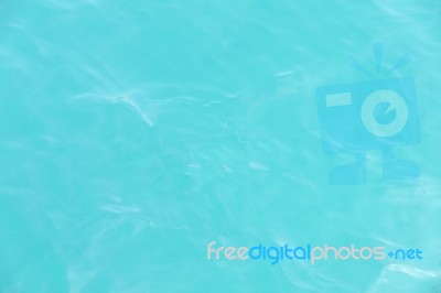 Water Surface Of Blue Sea Stock Photo