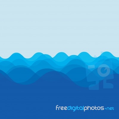 Water Wave Stock Image