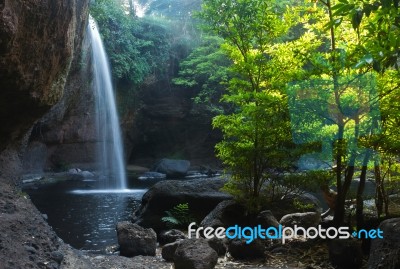 Waterfall In Thailand Stock Photo
