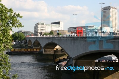 Waterloo Bridge Stock Photo