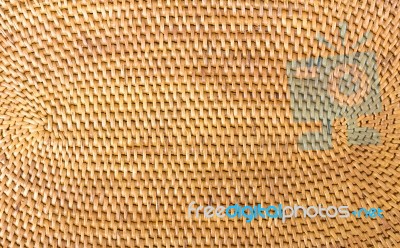 Weave Pattern  Rattan Background Stock Photo