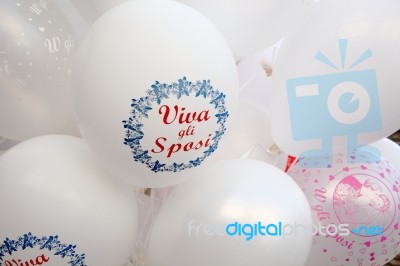 Wedding Balloons Stock Photo Wedding Balloons Stock Photo