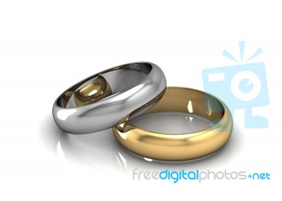 Wedding Ring  Stock Image