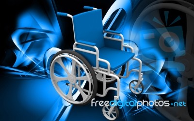 Wheelchair Stock Image