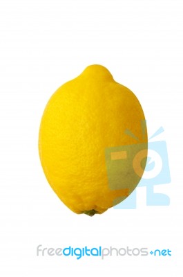 Whole Lemon Stock Photo