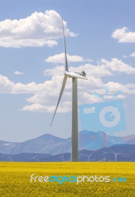 Wind Power Stock Photo