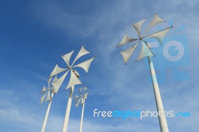 Wind Turbine Stock Photo