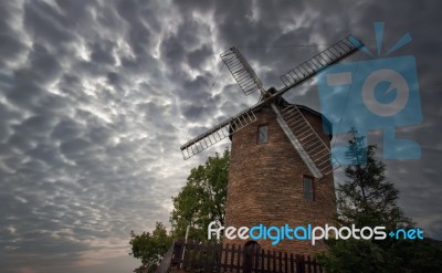 Windmill Stock Photo