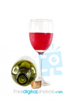 Wine Glass Stock Photo