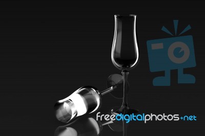 Wine Glasses Stock Image
